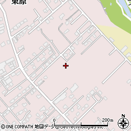 栃木県那須塩原市東原218-1周辺の地図