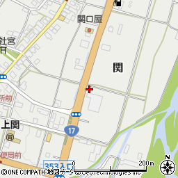 新潟県南魚沼市関1180周辺の地図