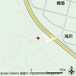福島県いわき市常磐藤原町滝沢周辺の地図