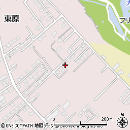 栃木県那須塩原市東原215-27周辺の地図