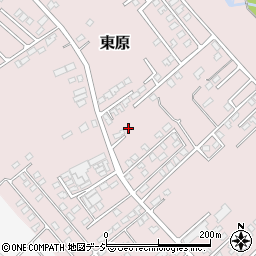 栃木県那須塩原市東原211周辺の地図