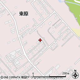 栃木県那須塩原市東原212周辺の地図