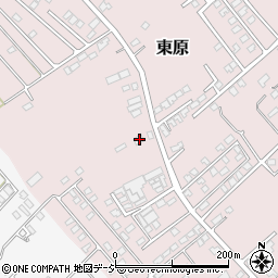 栃木県那須塩原市東原193周辺の地図