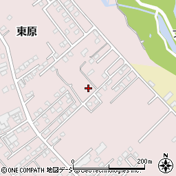 栃木県那須塩原市東原214-56周辺の地図