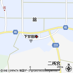 石川県羽咋郡志賀町舘ノ19周辺の地図
