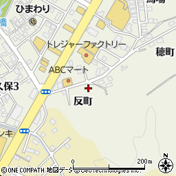 福島県いわき市鹿島町久保反町周辺の地図