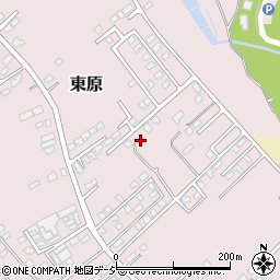 栃木県那須塩原市東原210-10周辺の地図
