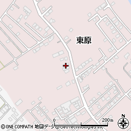 栃木県那須塩原市東原188周辺の地図