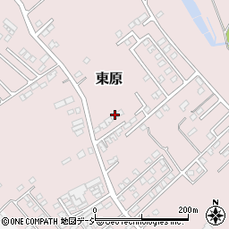 栃木県那須塩原市東原207-12周辺の地図