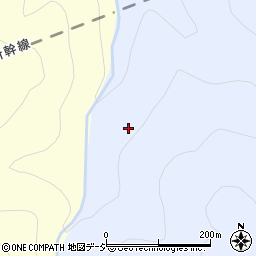 風波川周辺の地図
