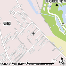 栃木県那須塩原市東原214-32周辺の地図
