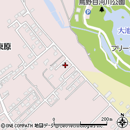 栃木県那須塩原市東原214-41周辺の地図