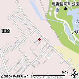 栃木県那須塩原市東原214-37周辺の地図