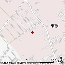 栃木県那須塩原市東原186-5周辺の地図