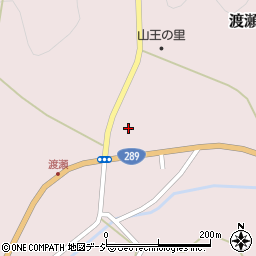 福島県東白川郡鮫川村渡瀬周辺の地図
