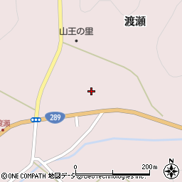 福島県東白川郡鮫川村渡瀬上周辺の地図