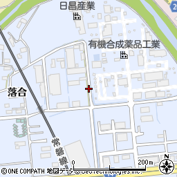福島県いわき市常磐西郷町（落合）周辺の地図