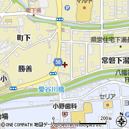 福島県いわき市常磐下湯長谷町岩崎周辺の地図