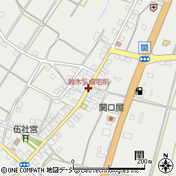鈴木弘貞宅前周辺の地図