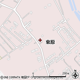 栃木県那須塩原市東原207周辺の地図