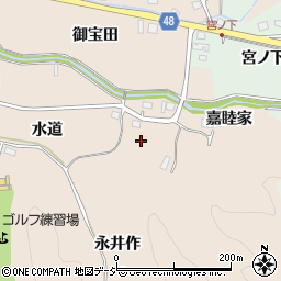 福島県いわき市鹿島町下蔵持嘉睦家49-1周辺の地図