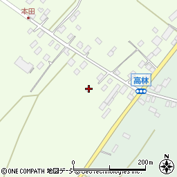 栃木県那須塩原市木綿畑502周辺の地図
