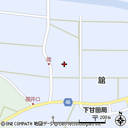 石川県羽咋郡志賀町舘ム周辺の地図
