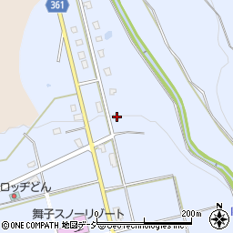 新潟県南魚沼市舞子1819-24周辺の地図