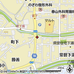 磐崎郵便局周辺の地図