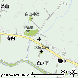 上蔵持集会所周辺の地図