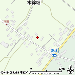 栃木県那須塩原市木綿畑612周辺の地図