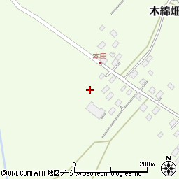 栃木県那須塩原市木綿畑528周辺の地図