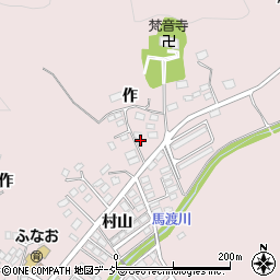 福島県いわき市常磐下船尾町作56周辺の地図