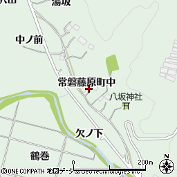 福島県いわき市常磐藤原町中周辺の地図