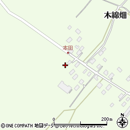 栃木県那須塩原市木綿畑527周辺の地図
