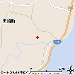 石川県七尾市黒崎町ソ60周辺の地図