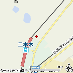 中郷二本木駅前駐車場周辺の地図
