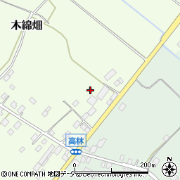 栃木県那須塩原市木綿畑636周辺の地図