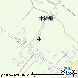 栃木県那須塩原市木綿畑599周辺の地図