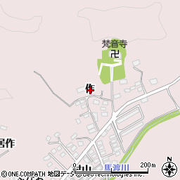 福島県いわき市常磐下船尾町作周辺の地図