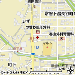 福島県いわき市常磐下湯長谷町道下周辺の地図
