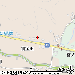 福島県いわき市鹿島町下蔵持戸ノ内周辺の地図