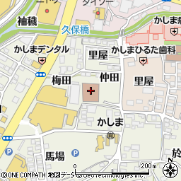 福島県いわき市鹿島町久保仲田10周辺の地図