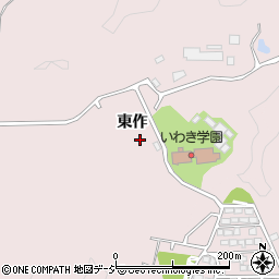 福島県いわき市常磐下船尾町東作周辺の地図