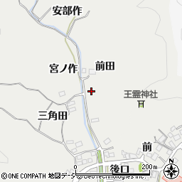 福島県いわき市小名浜金成前田周辺の地図