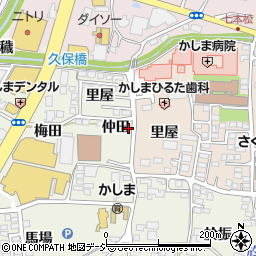 福島県いわき市鹿島町久保仲田3周辺の地図