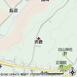 福島県いわき市鹿島町上蔵持（渋倉）周辺の地図