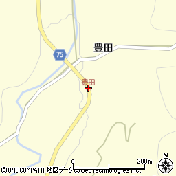 豊田周辺の地図