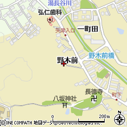 福島県いわき市常磐下湯長谷町野木前50周辺の地図