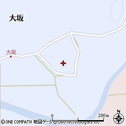 石川県羽咋郡志賀町大坂ム周辺の地図